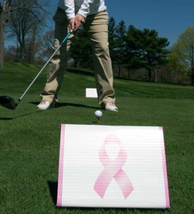 Breast Cancer Awarenes Golf Tee markers