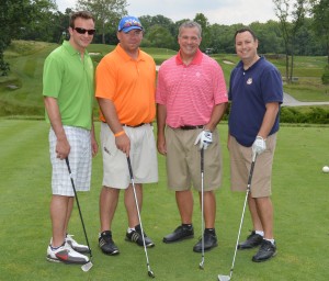 Foursome Photo at Golf Event