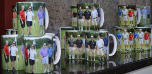 Custom Golf Event photo mugs